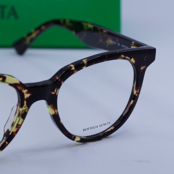 Bottega Veneta BV1020O 002 Cat Eye Eyeglasses 49mm – Havana - Picture 2 of 11